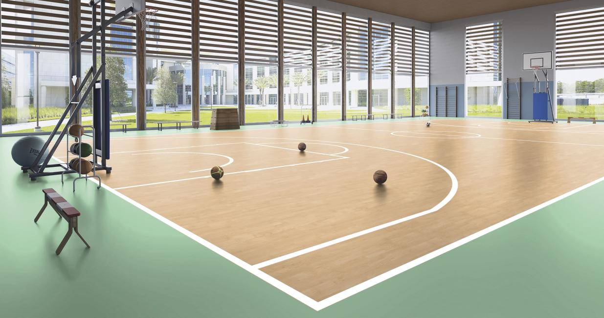 Taraflex Sports Flooring Bio Sage Taraflex-sports-flooring-terrain_basket_sage