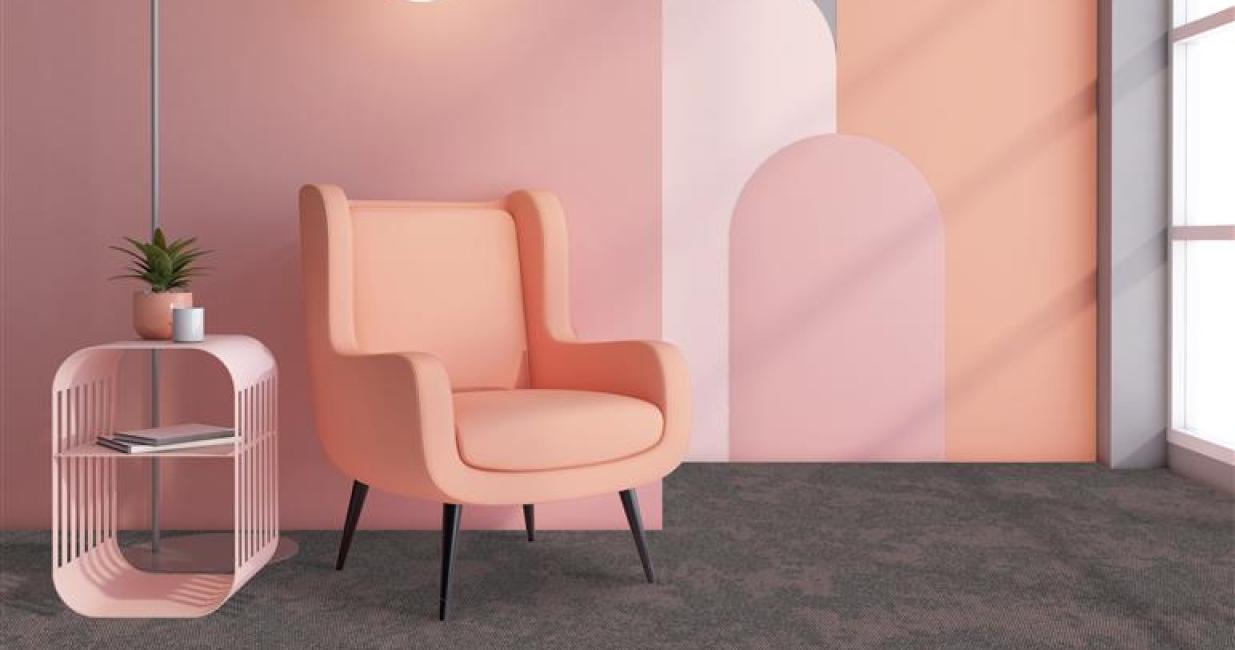 Gradus Lunar Carpet tile in Cosmic Pink Gradus Lunar Carpet tile in Cosmic Pink